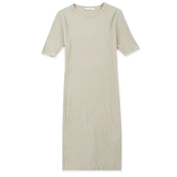 John Elliott Cotton Rib Mini Dress in Excellent Pre Loved Condition - Picture 1 of 9
